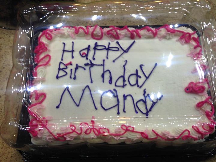 Happy Birthday Mandy: Birthday Cake Decoration Goes Viral ...