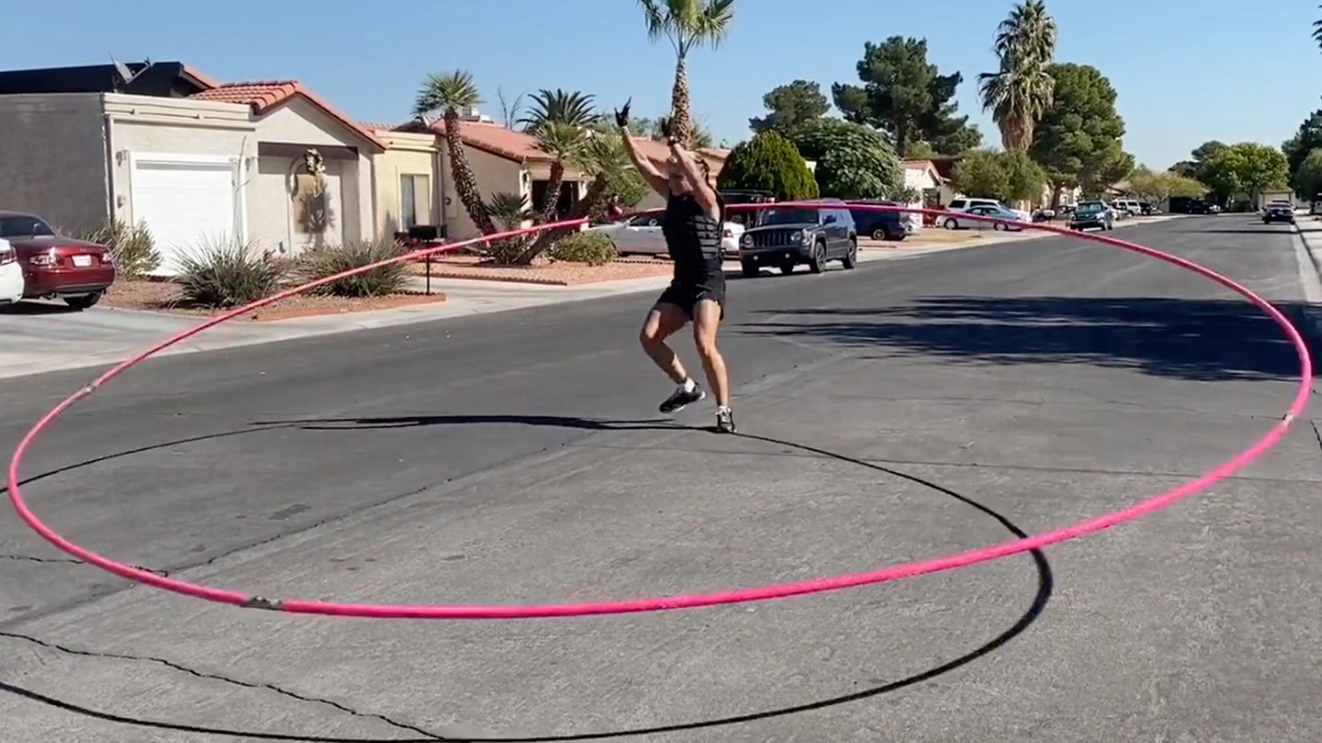hula hoop skills