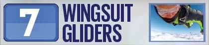 7 Wingsuit Gliders