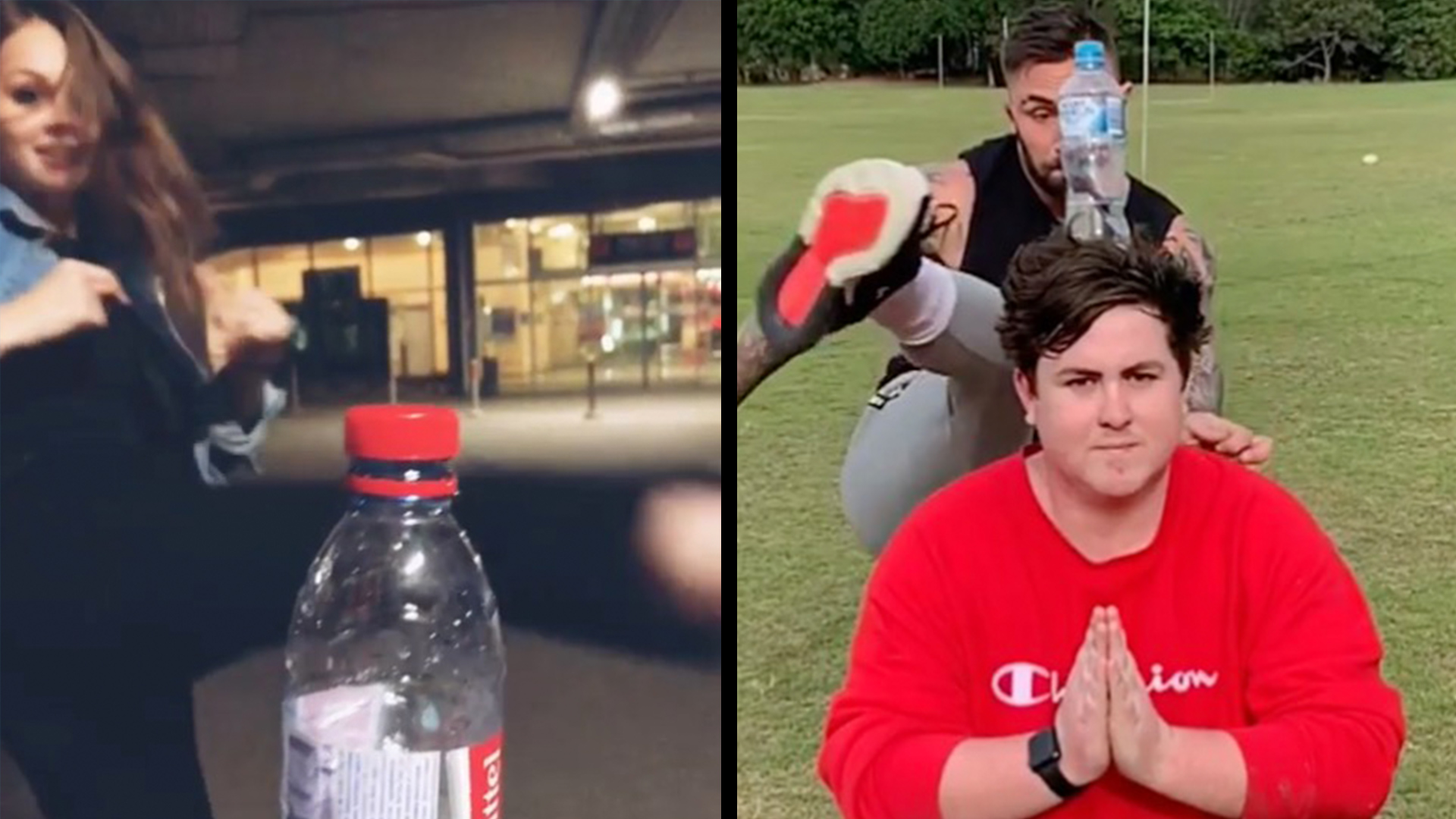 Bottle Cap Challenge Goes Viral RTM RightThisMinute