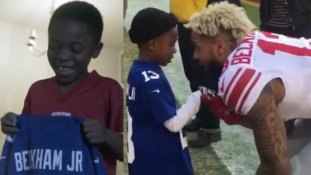 boys odell beckham jersey