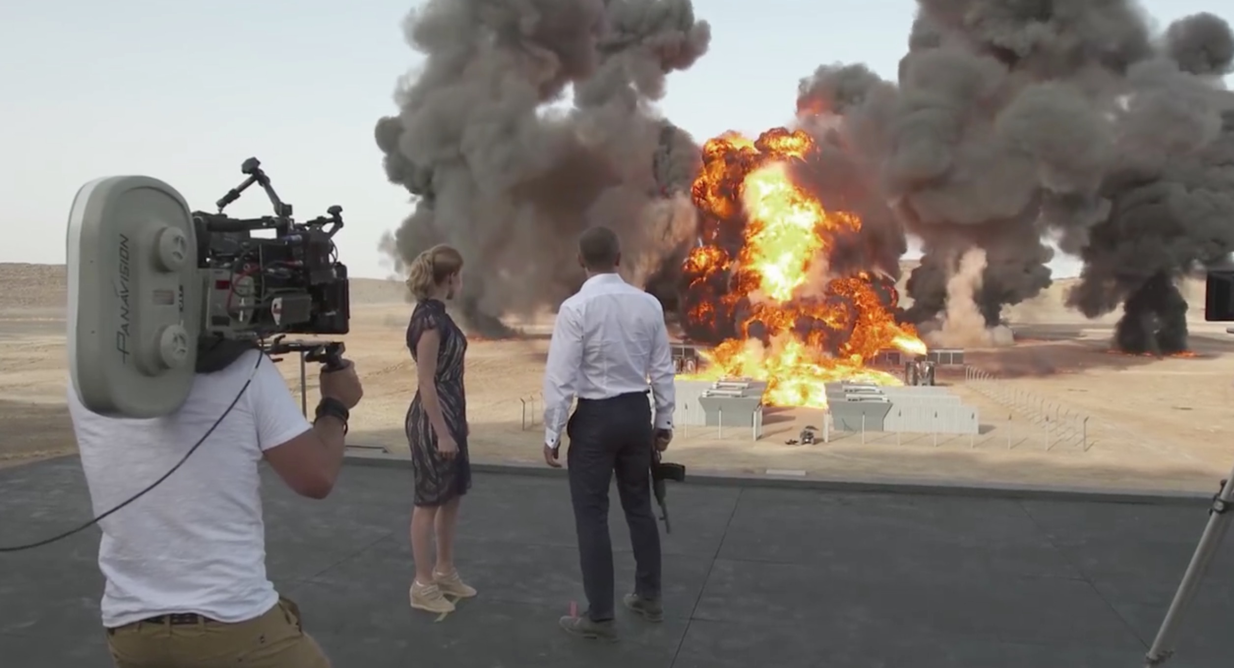 SPECTRE Breaks World Record For Largest Film Stunt Explosion | RTM