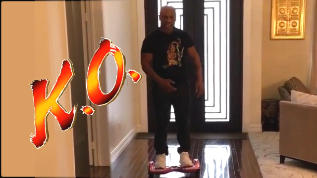 Mike Tyson Broke My Back Hoverboard
