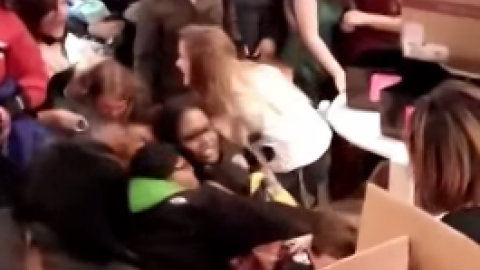Fight Breaks Out in Victoria's Secret During Black Friday Shopping