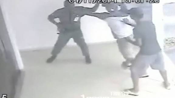 Security Cameras Capture Gunmen Attacks