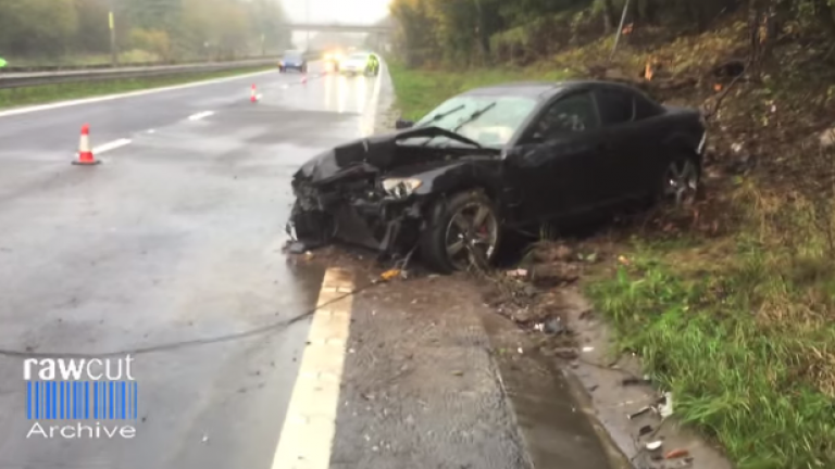 Dashcams Never Fail to Capture Scary Crashes