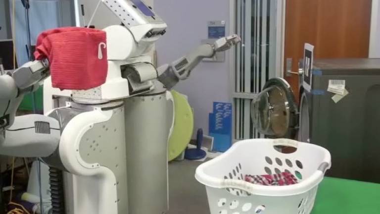 This Isn't 'The Jetsons,' But That Robot Is Doing Laundry