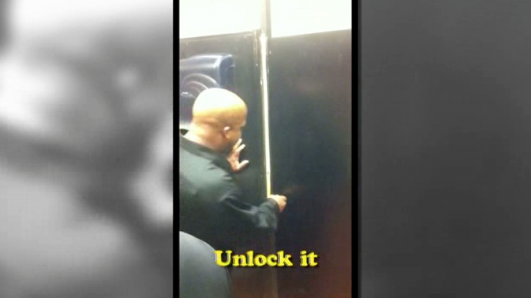 Locked up With No Way Out...of a Bathroom Stall