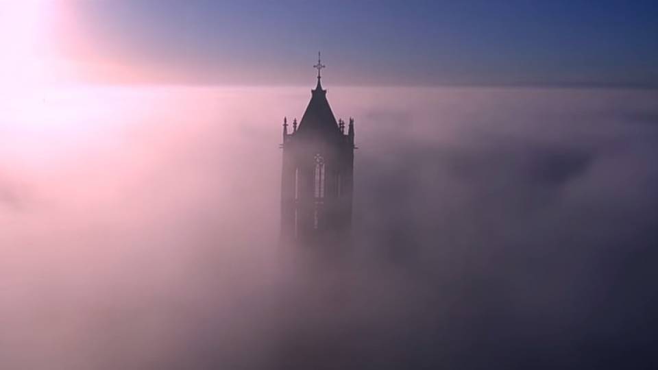 Netherlands' Tallest Church Looks Stunning From a Drone