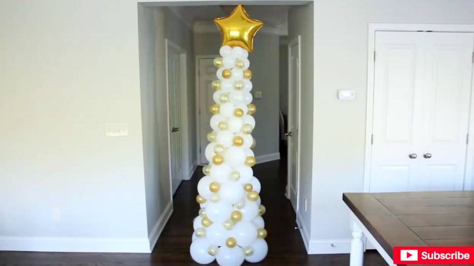 Building A Christmas Tree Balloon Rtm Rightthisminute