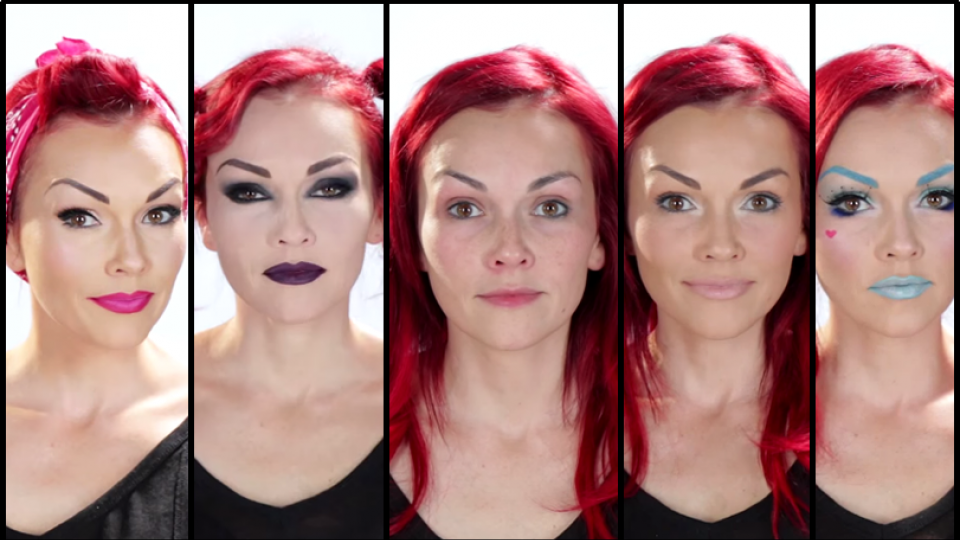 Makeup Artist Transform Her Face - Diffe Makeup Styles Makeup Artist Transform Her Face - Diffe Makeup Styles