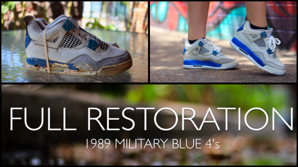jordan 4 military blue 1989