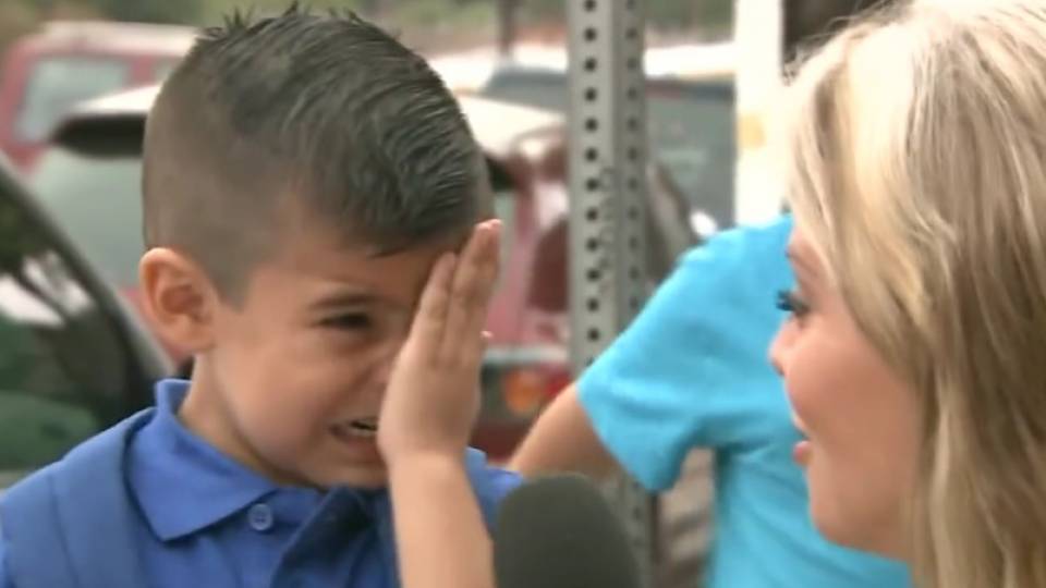 TV Reporter Accidentally Makes Pre-K Student Cry | RTM - RightThisMinute
