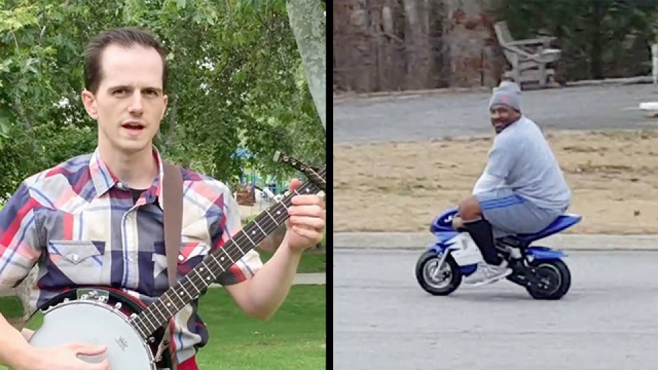 The World's 'Fastest' Banjo Player? & Dad Rocks Tiny Motorcycle | RTM