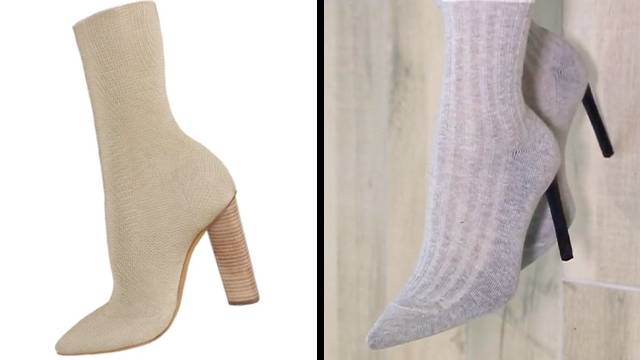 yeezy boots sock