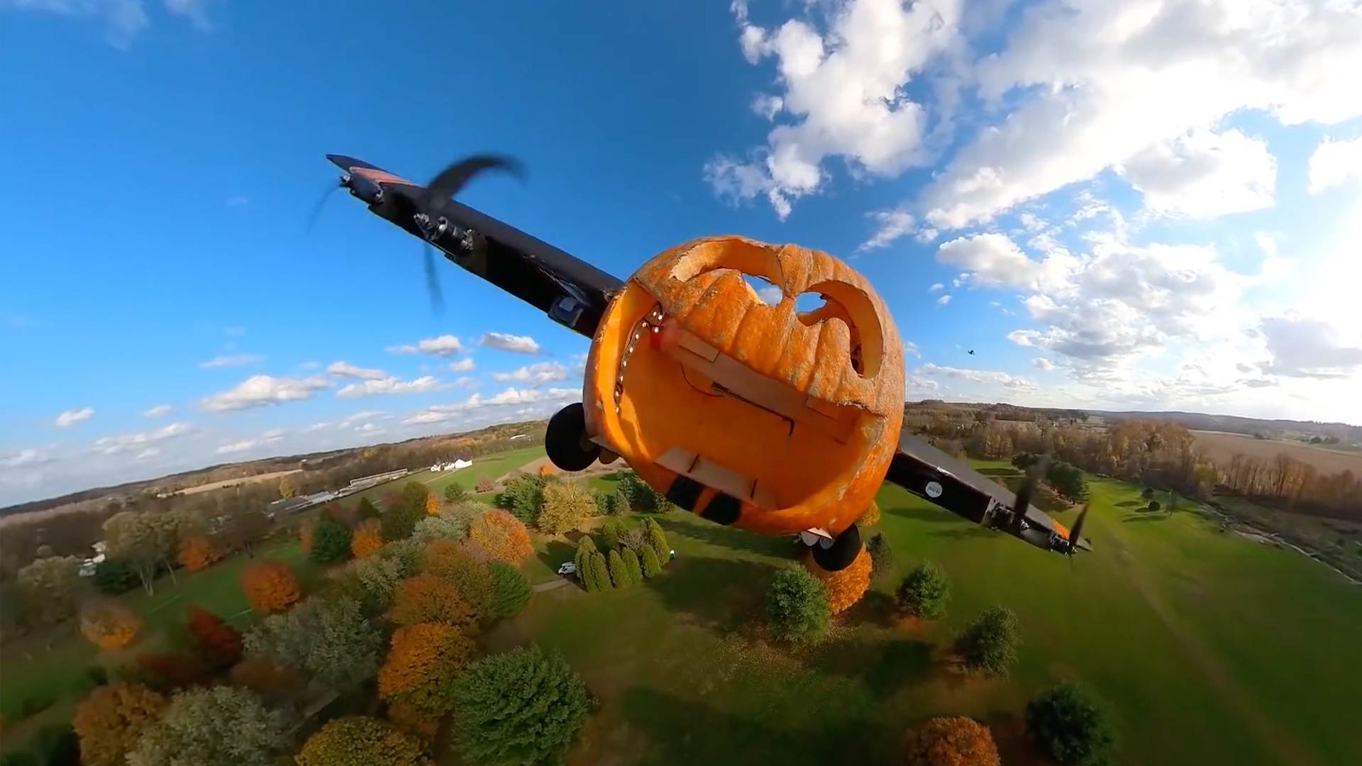 It's A Bird, It's A Plane, It's A...Flying Pumpkin?! RTM