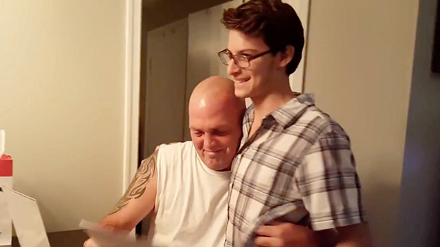 Son Surprises Step-Dad With Gift Of Adoption | RTM - RightThisMinute