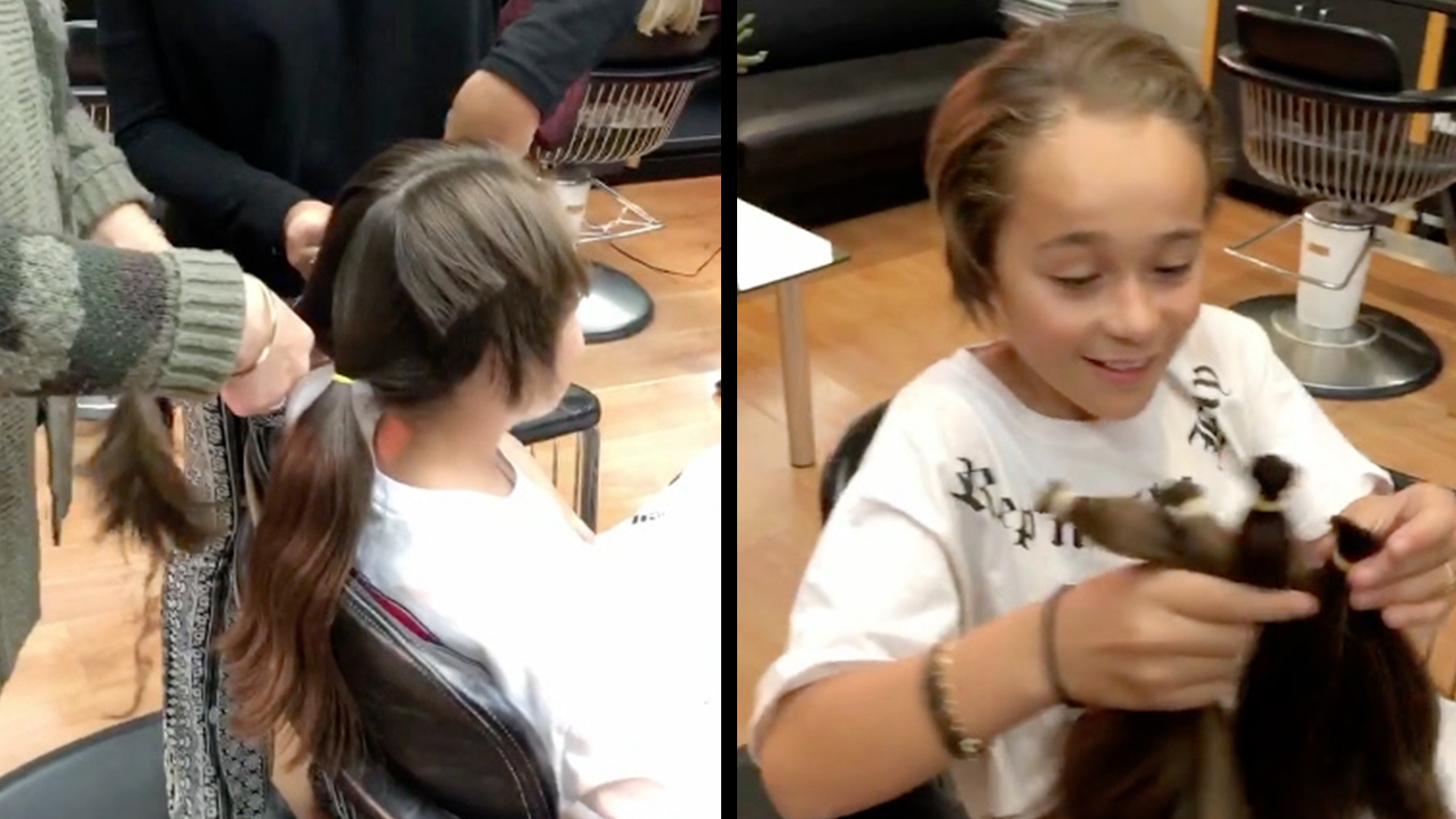 AJ Stuntz Cuts His Long Hair For 'Locks Of Love' RTM