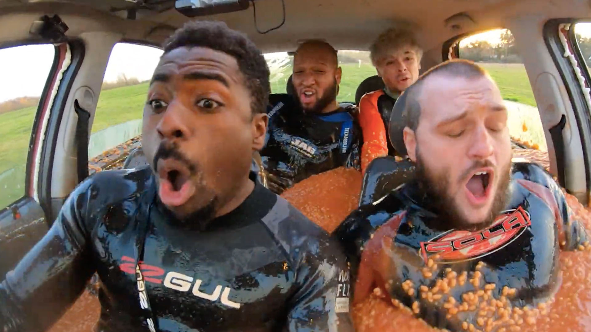 This Is What 9,000 Pounds Of Beans In A Car Looks Like RTM