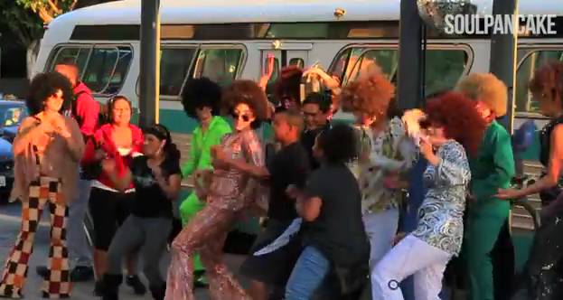 groovy bus brings disco dancing surprise to your stop warning form
