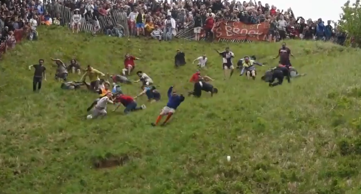 Is Chasing a Cheese Wheel Really a Sport? RTM RightThisMinute