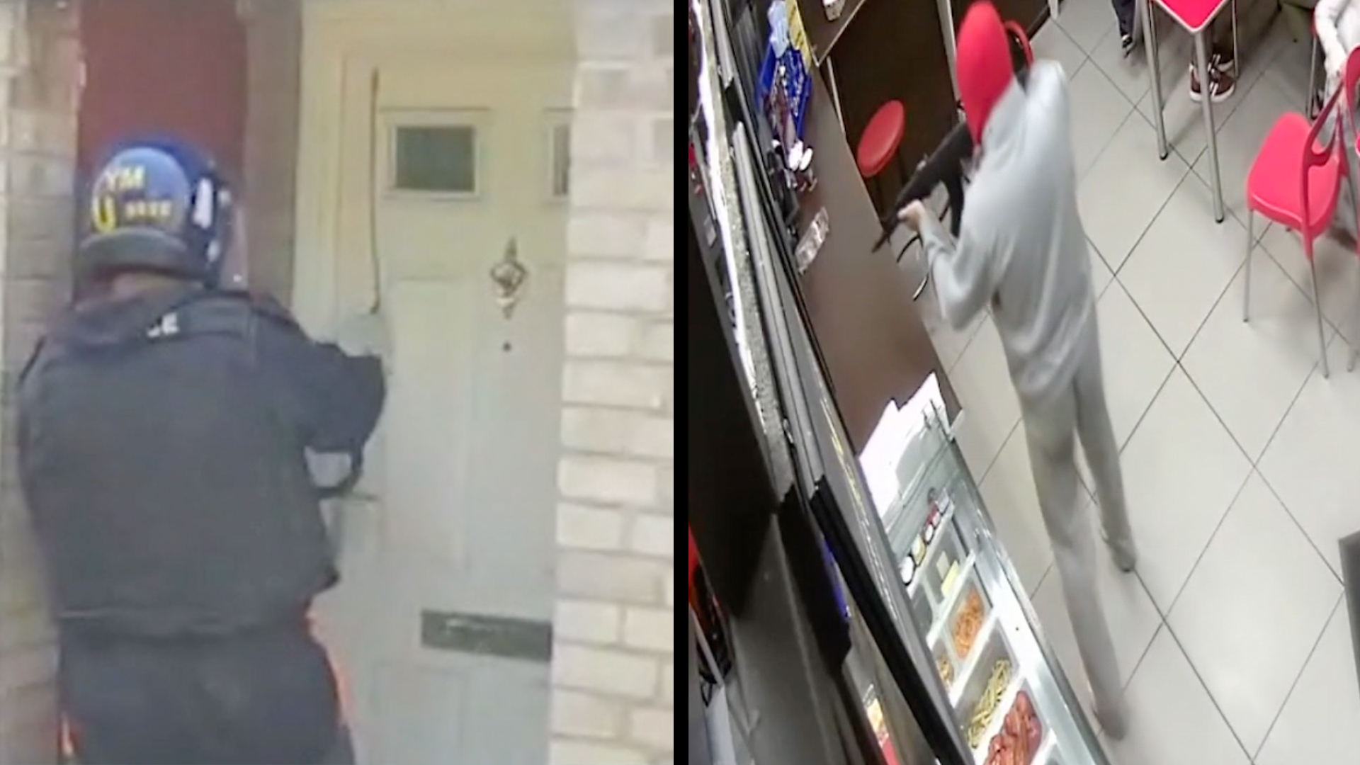 Cops Use Chainsaw To Bust Through Door & A Robbery Is No Joke RTM