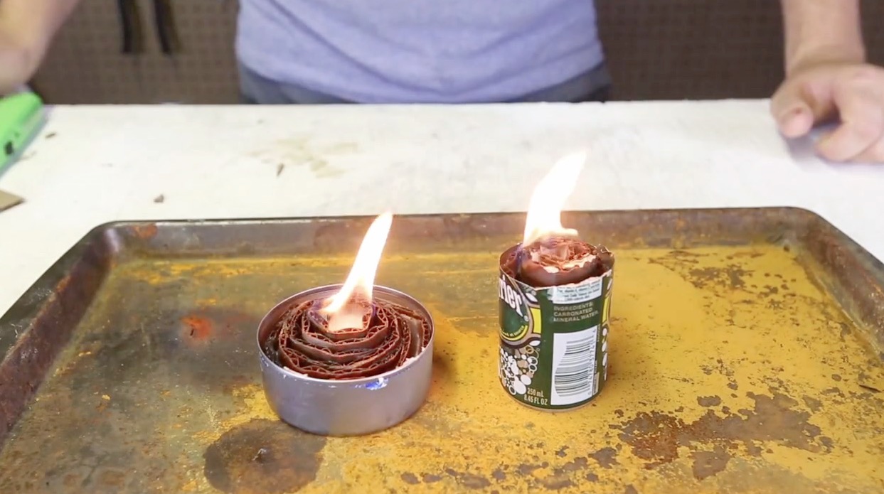 Crazy Russian Hacker Makes DIY Tuna Can Buddy Burners RTM RightThisMinute