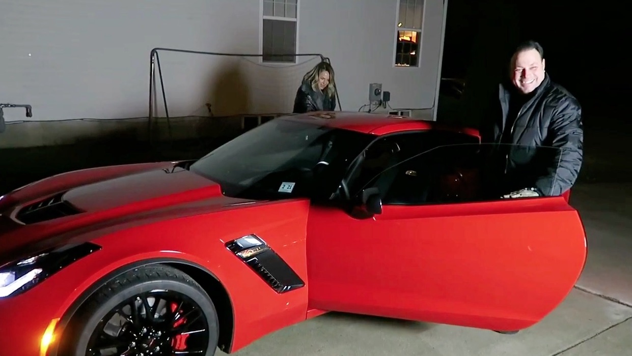 Son Surprises Dad With Chevrolet Corvette Z06 | RTM ... Son Surprises Dad With Chevrolet Corvette Z06 | RTM ...