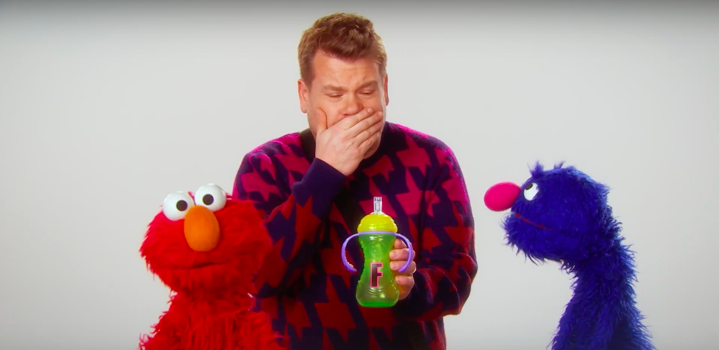 James Corden Stops By Sesame Street For Father's Day RTM