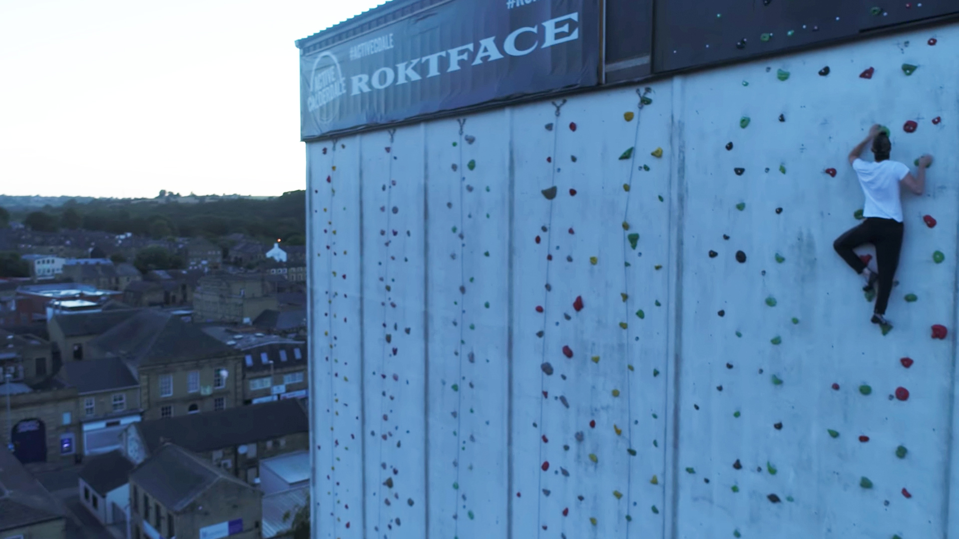 Dude Free Climbs Tallest Climbing Wall In The UK RTM RightThisMinute