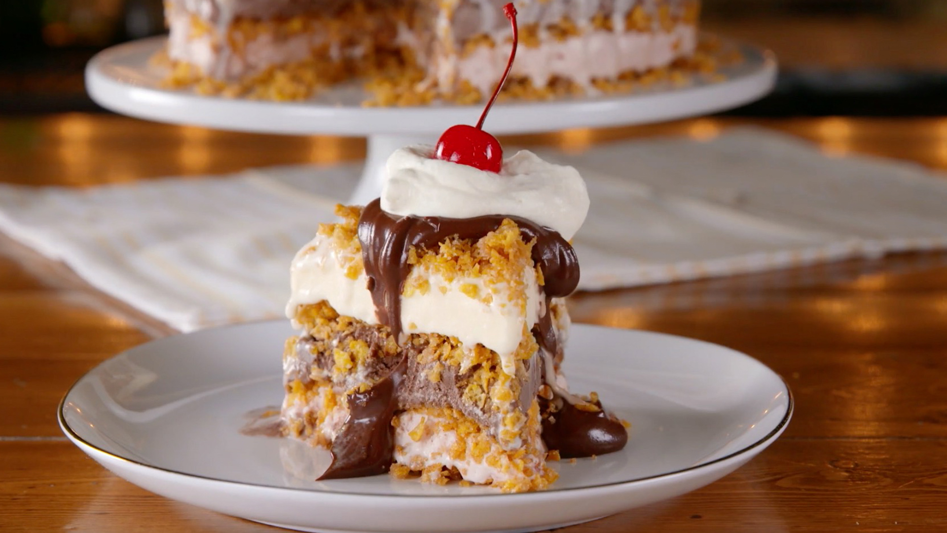 Treat Yourself By Making Fried Ice Cream Cake RTM RightThisMinute