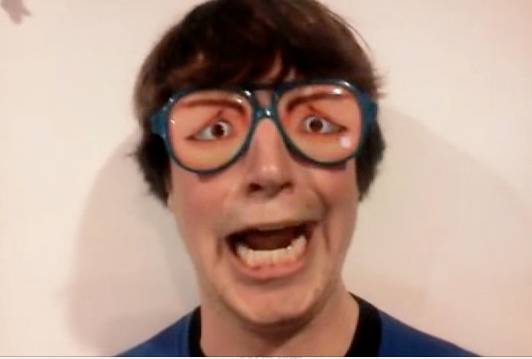 Funny Goofy Guy With Weird Eyes And Glasses RTM RightThisMinute