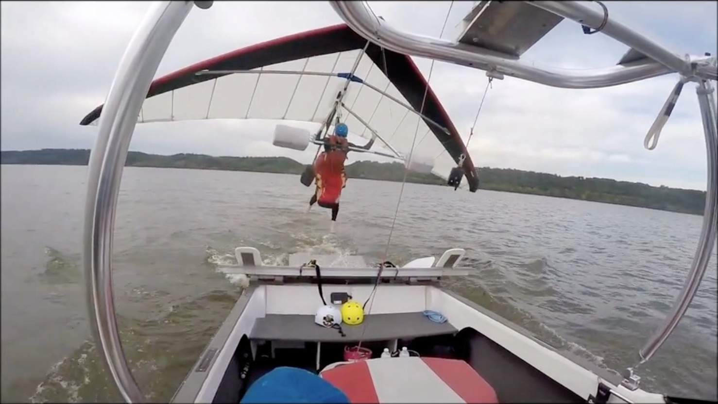 Hang Glider Nails Tricky Speedboat Landing & Getting Your Caffeine Fix