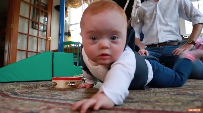 Could a Harness Really Speed Up Development in Kids With Down Syndrome