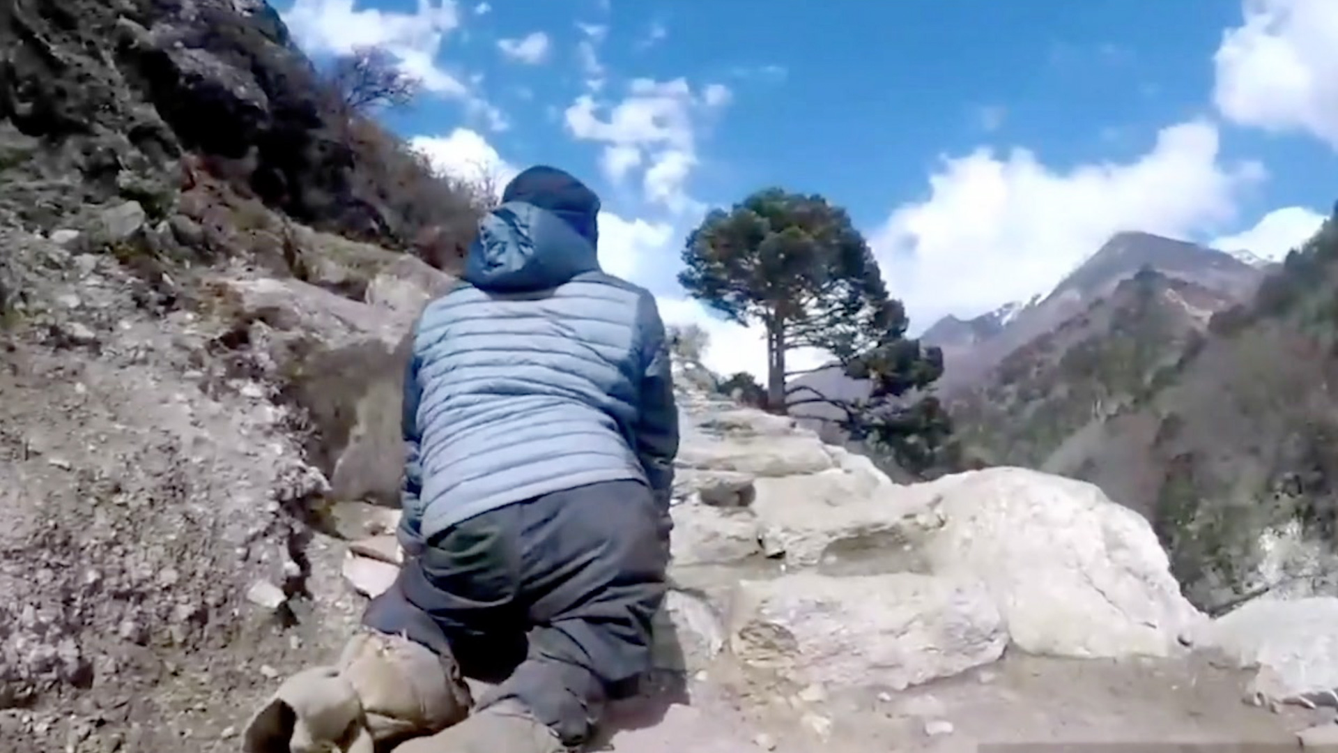 Climbing To Everest Base Camp Without Legs RTM RightThisMinute