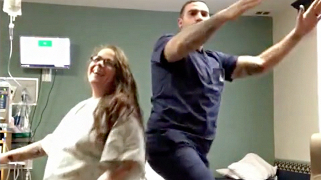 Pregnant Momma Gets Groovy RTM RightThisMinute