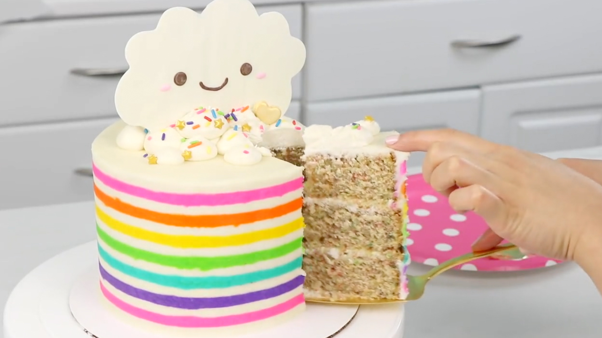 Marshmallow Singer Cake