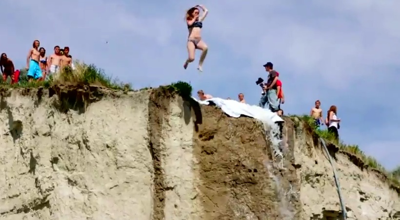 40 foot slip and slide
