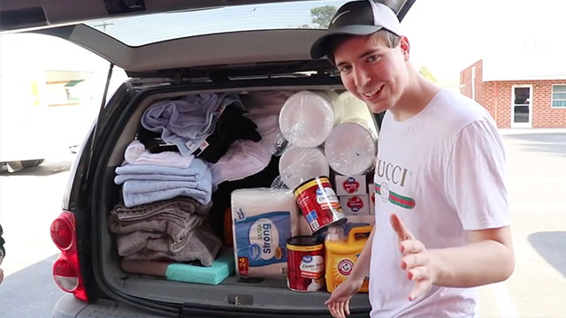 MrBeast Donates $20K Worth Of Goods To Homeless Shelters | RTM ...