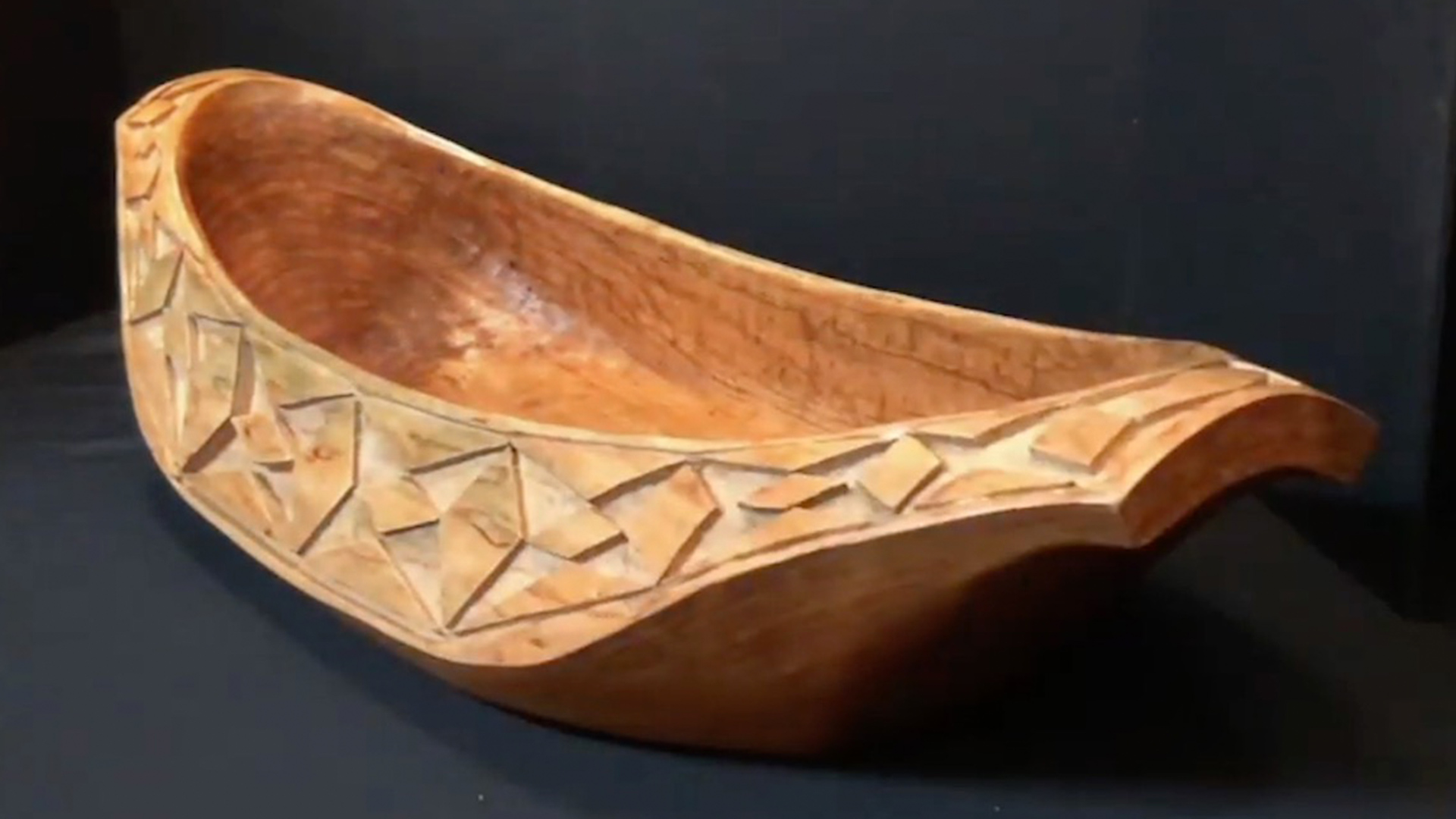 The Intricate Process Of Carving A Handmade Wooden Bowl RTM