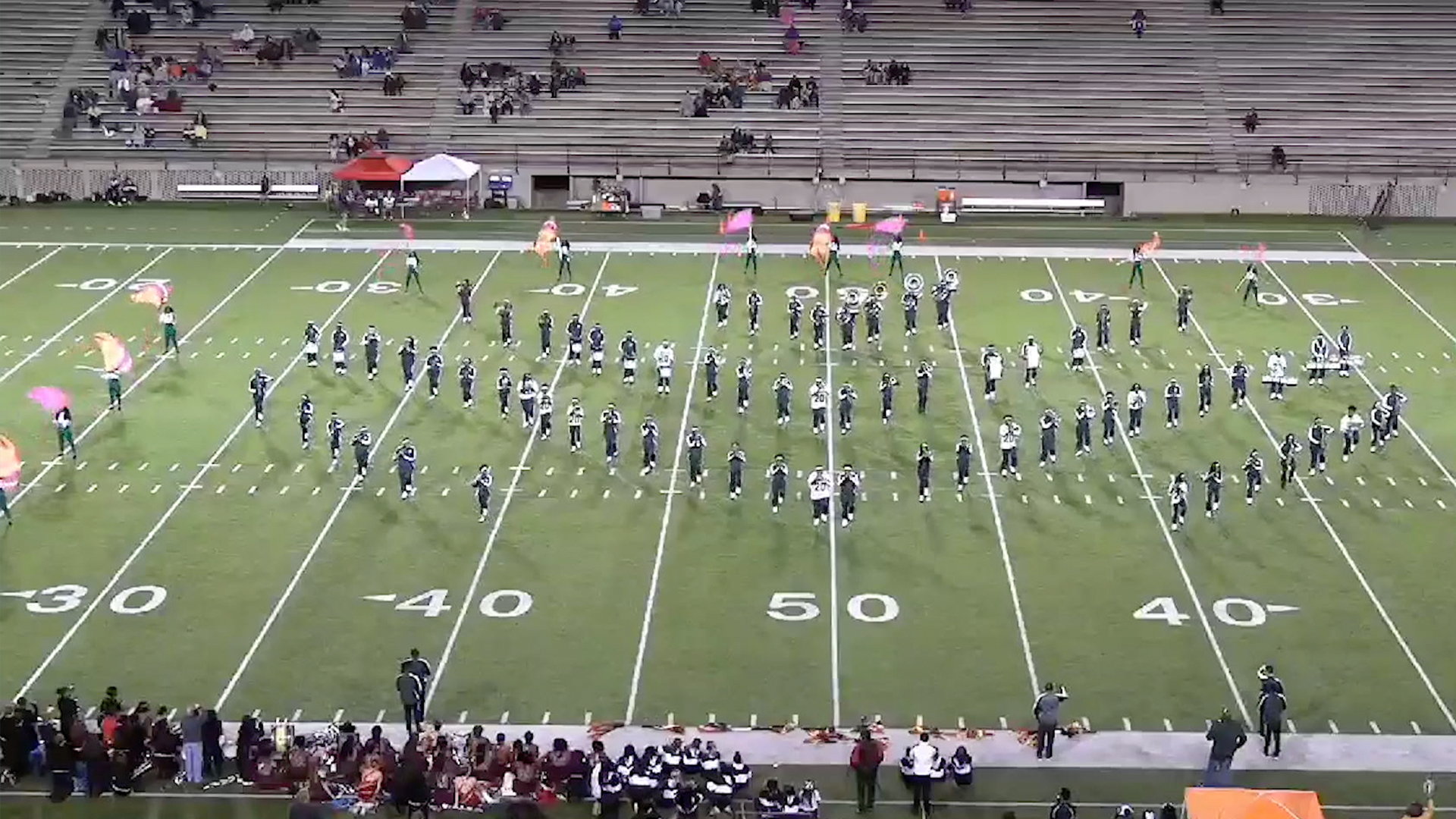 Impressive High School Marching Band Wows With Halftime Show RTM 