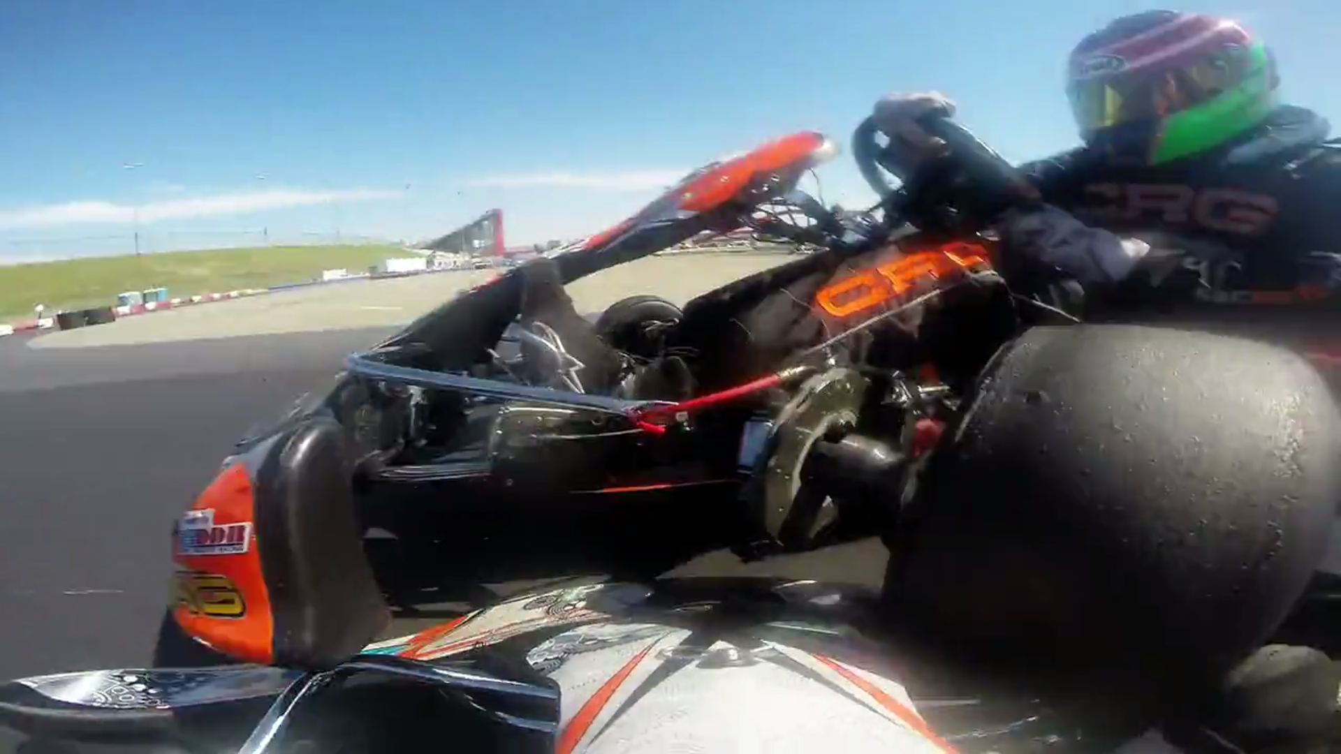 This Ain't Mario Kart These Go Kart Crashes Are Crazy RTM