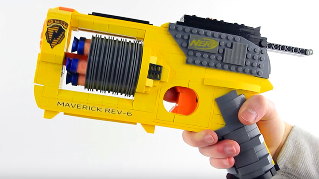 nerf gun lego sets