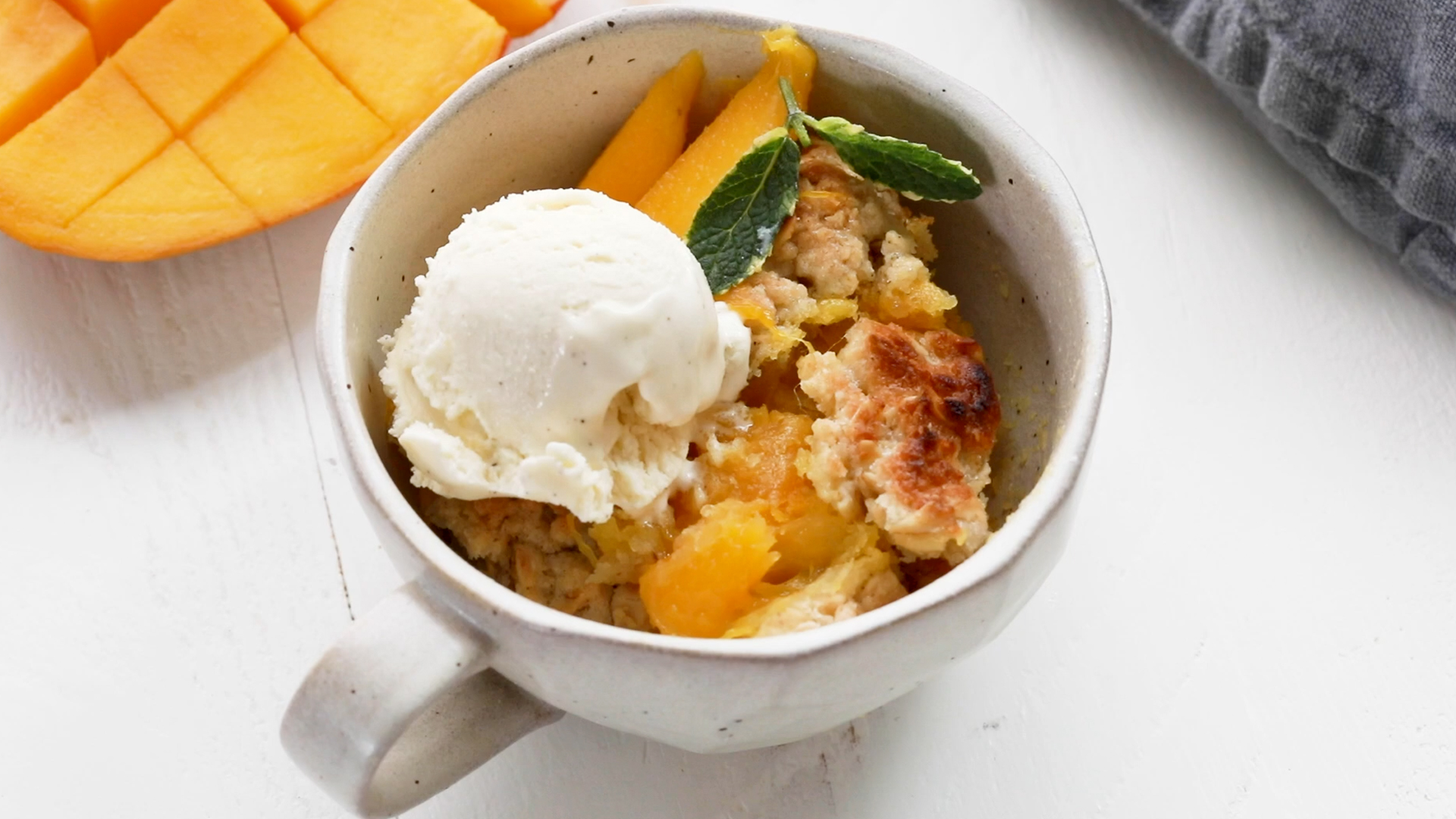 Summertime Calls For Some Delicious Mango Cobbler RTM RightThisMinute