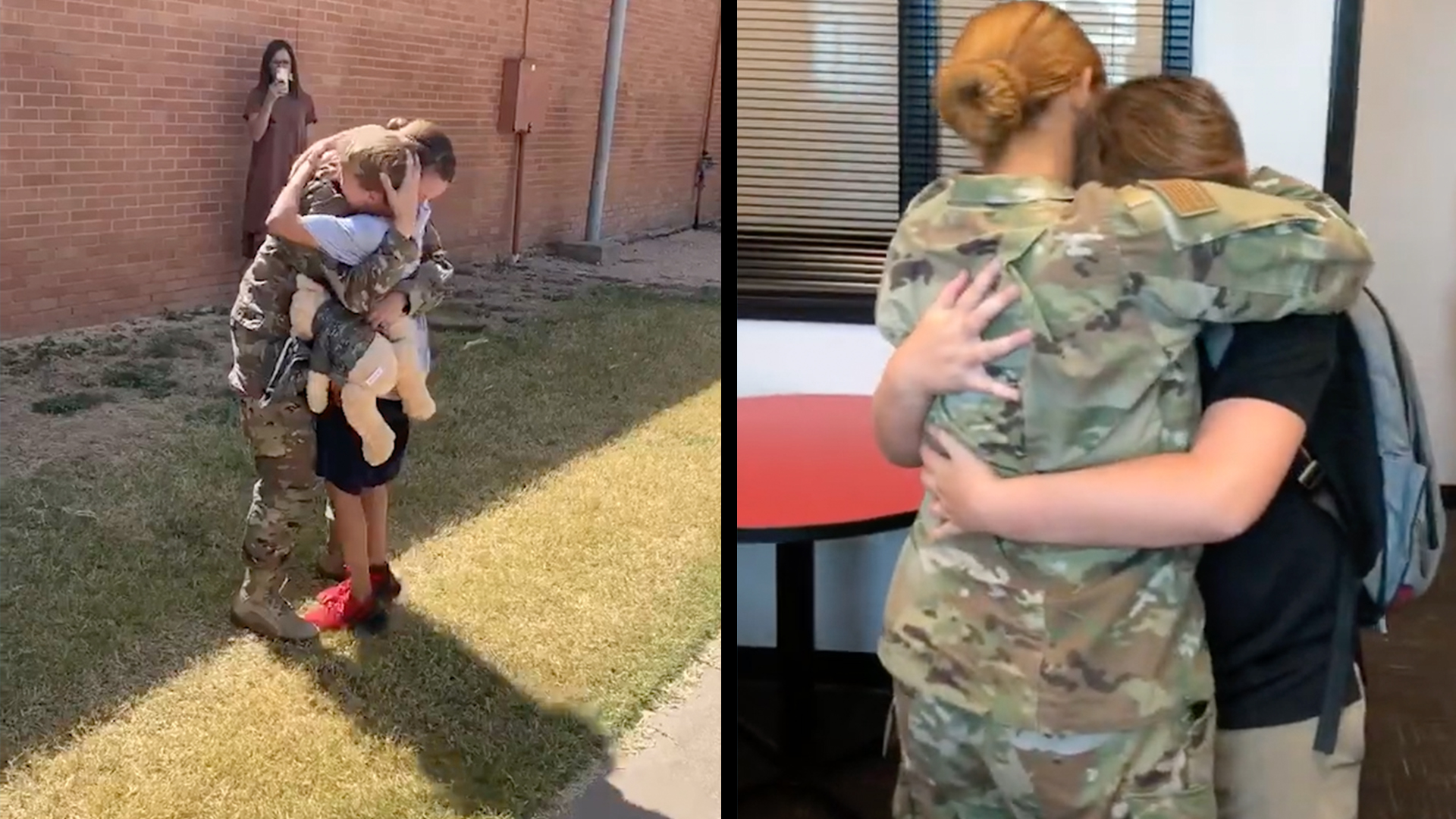 Surprise Military Homecomings Couldn't Be Sweeter | RTM - RightThisMinute