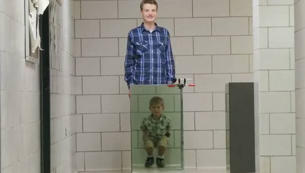 optical cloaking demonstration