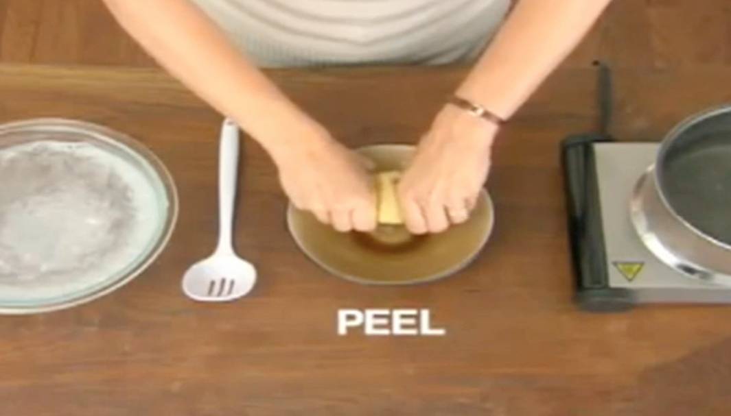 Peeling Potatoes for Smooth Soup Texture