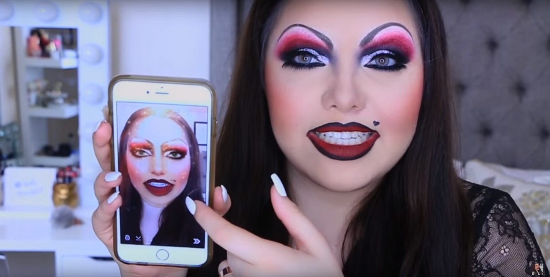 Woman Turns Her Face Into Real Life Snapchat Filter RTM RightThisMinute