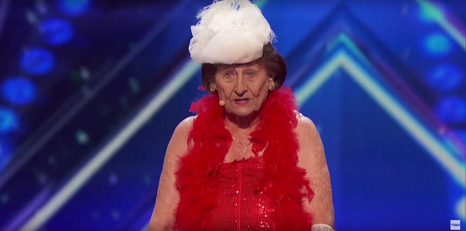 Dorothy Williams-Old Woman Strip Tease Act Earns a Golden 