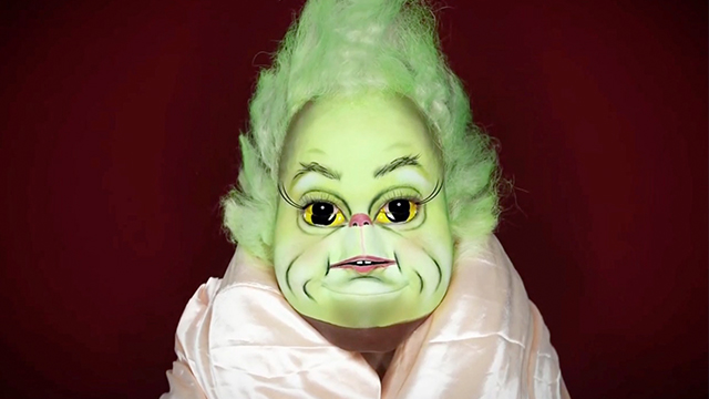 Becoming Baby Grinch With Only Makeup  RTM - RightThisMinute